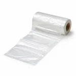 Clear pre-opened bags supplied on a continuous roll