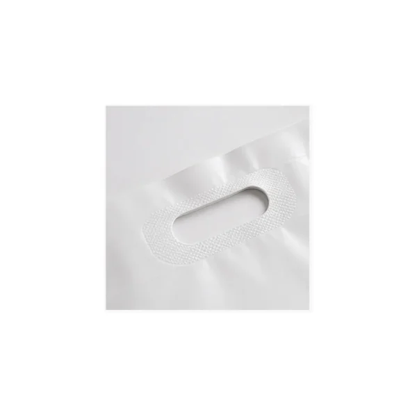 Custom Die Cut Handle Bags construction detail