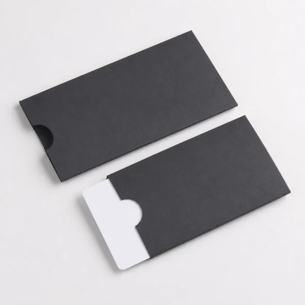Alternate product view of custom gift card sleeves