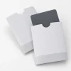 Close-up detail of custom printed hotel key card sleeves