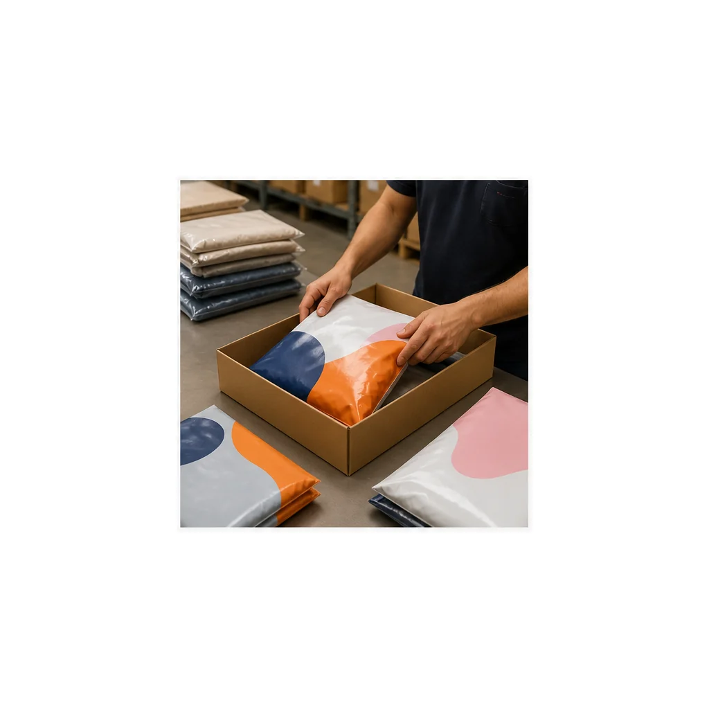 Custom Printed Poly Bags industry application