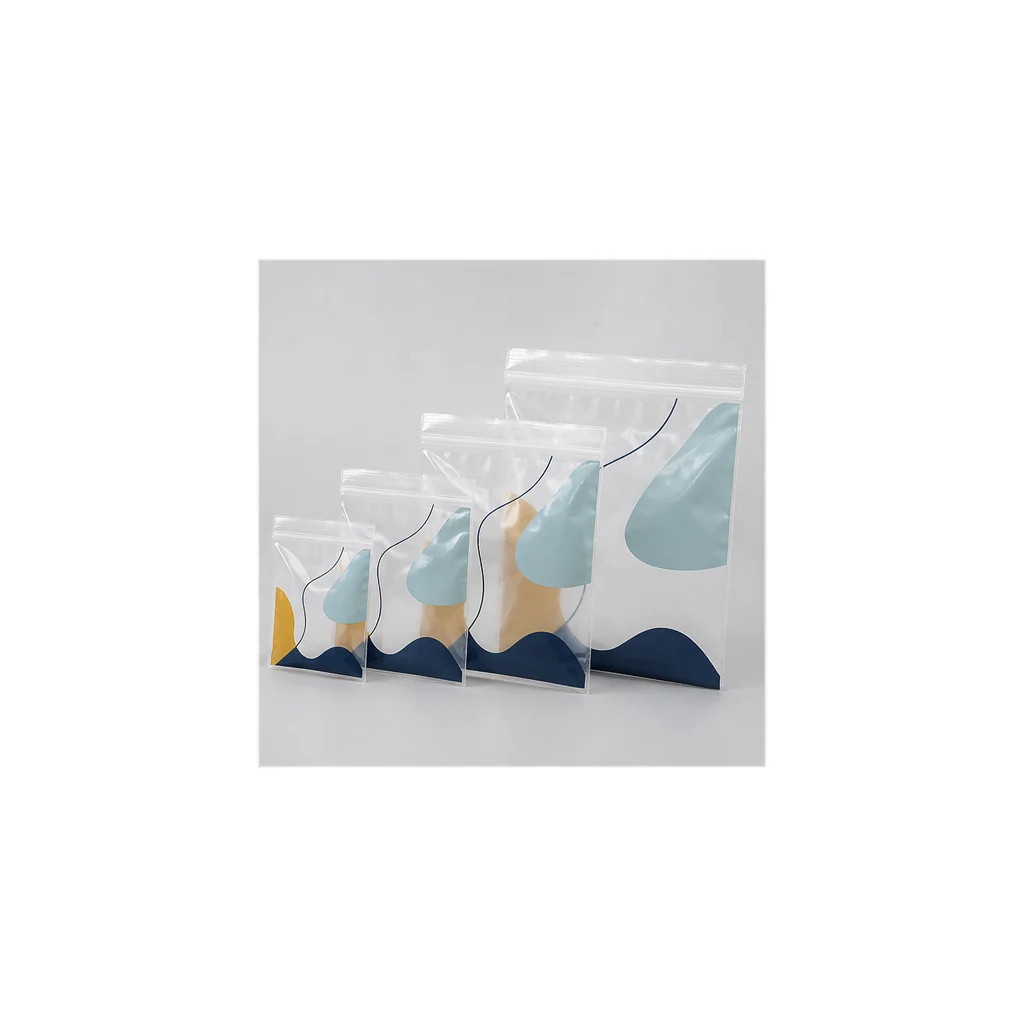 Custom Printed Resealable Plastic Bags material and customization options