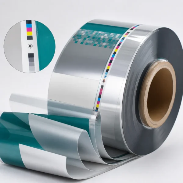 custom-rollstock-packaging-film-gallery-detail Close-up detail of custom rollstock packaging film