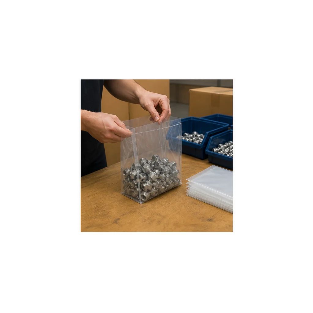 Gusseted Polypropylene Bags packing application