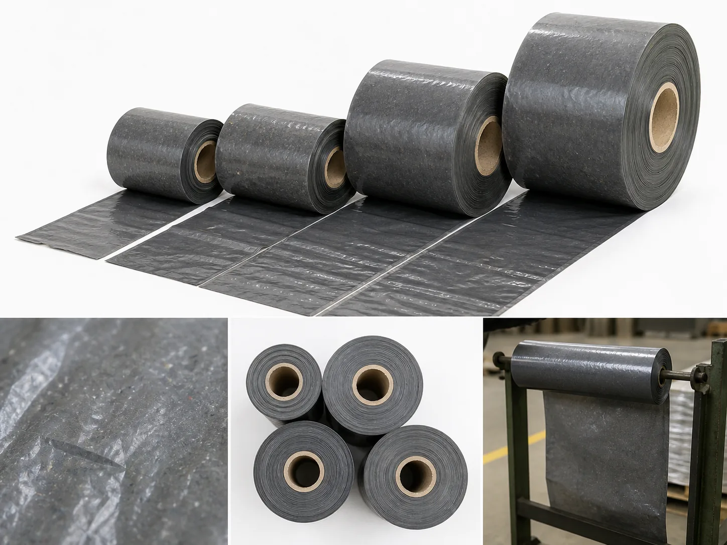 Material and customization options for recycled pe pre-opened bags on a roll