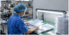 Flexible packaging inspection process